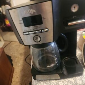 * Mr. Coffee Programmable Coffee Maker with Hot Water Dispenser